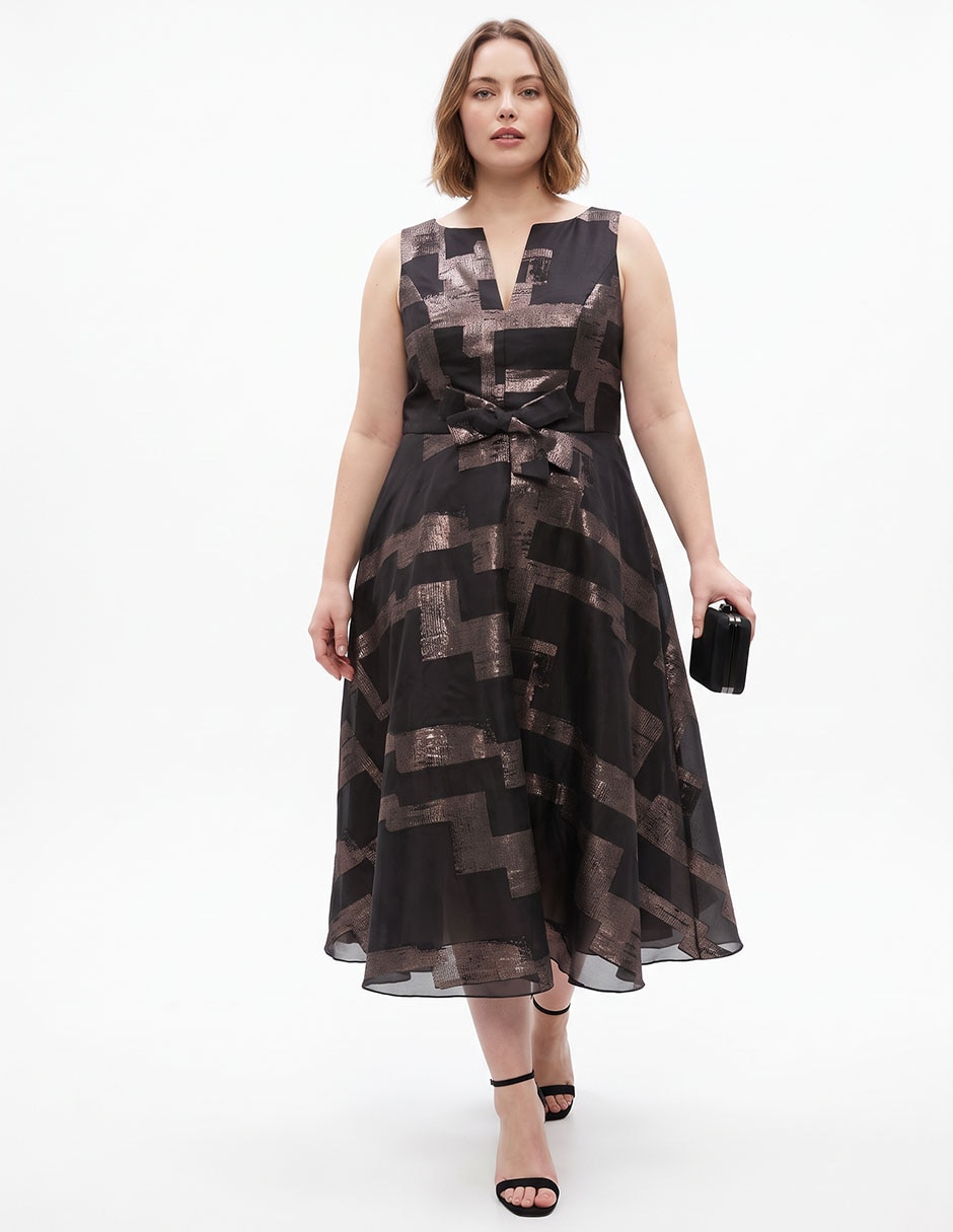 Vestido midi de fiesta Ema Valdemosa Curvy para mujer Vestido midi de fiesta Ema Valdemosa Curvy para mujer