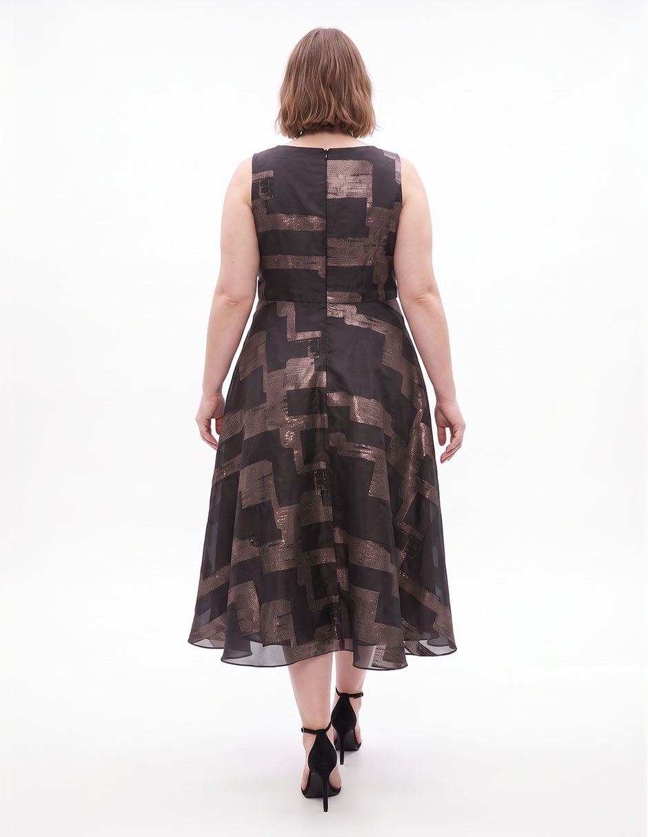 Vestido midi de fiesta Ema Valdemosa Curvy para mujer 3