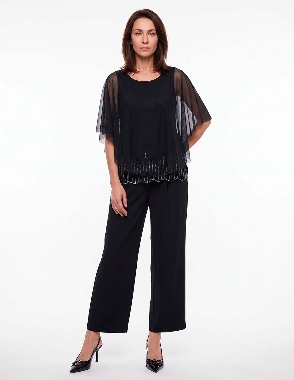 Blusa manga corta para mujer 3