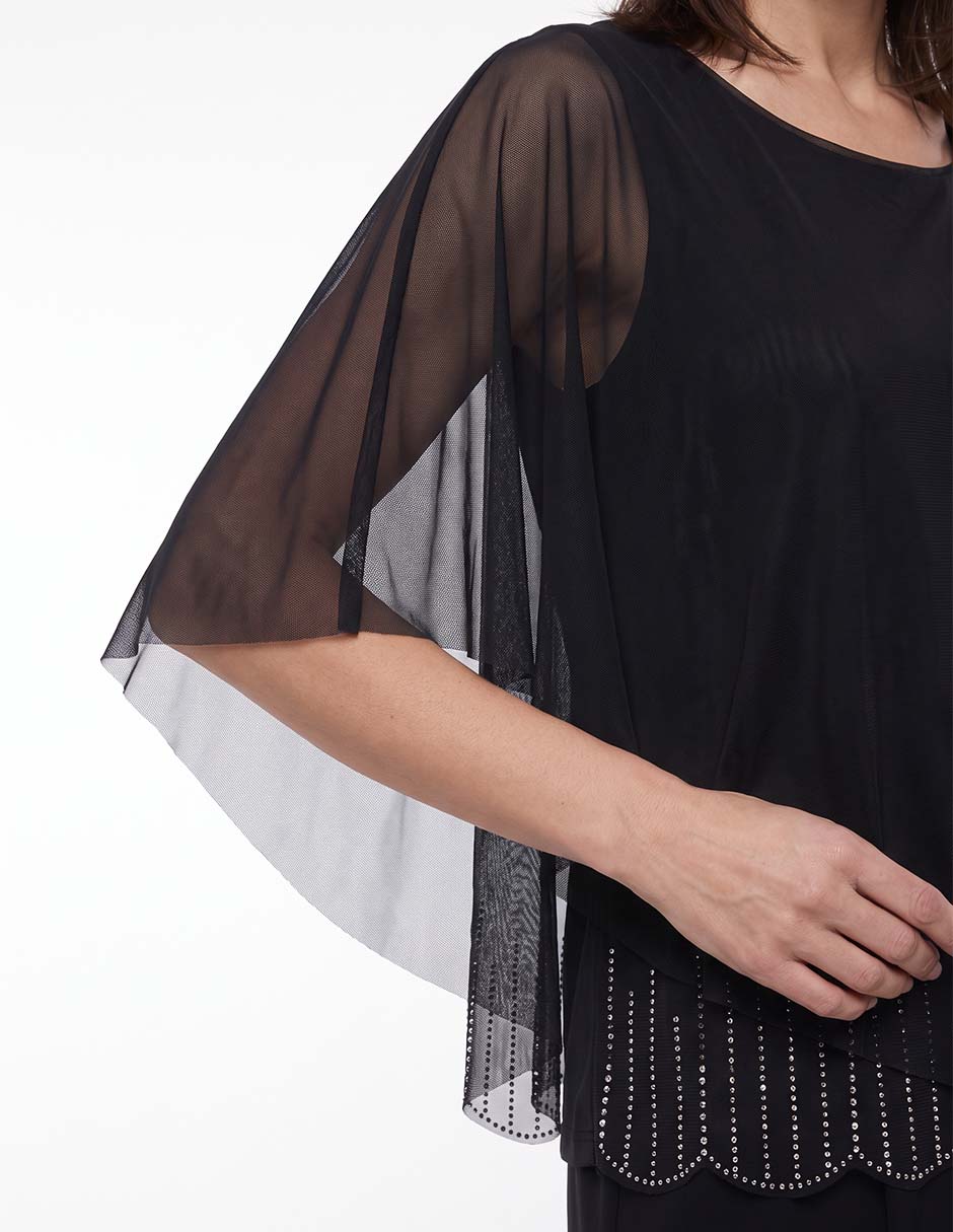 Blusa manga corta para mujer 2