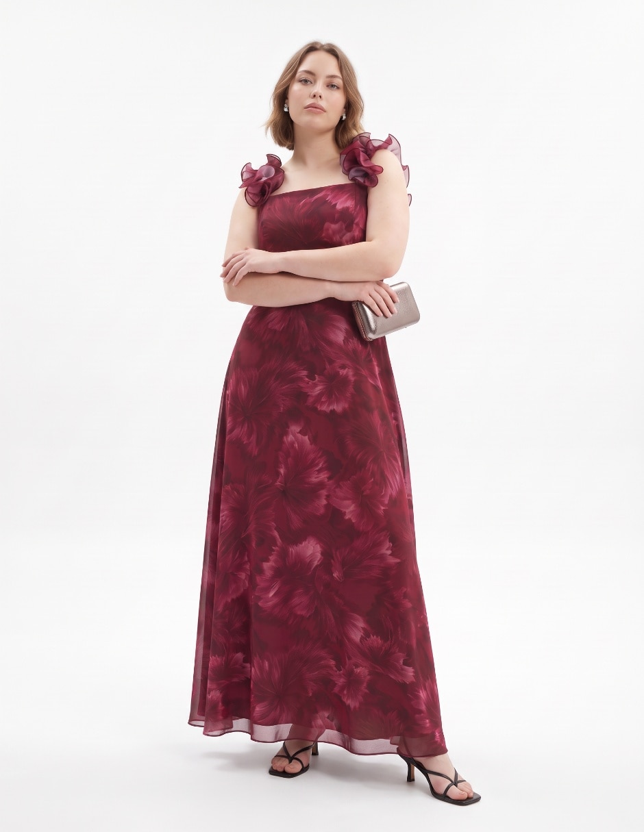 Vestido maxi de fiesta para mujer 4