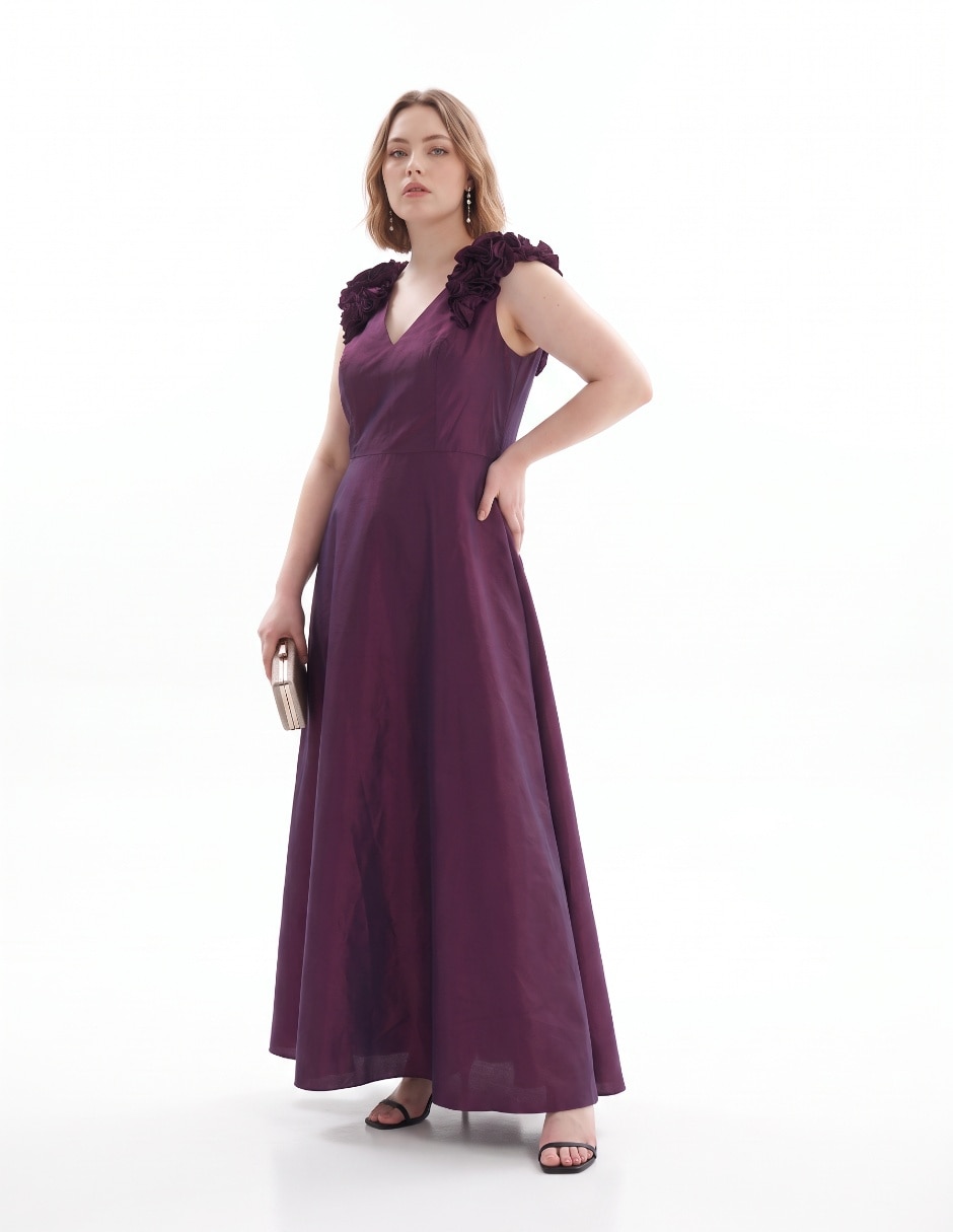 Vestido maxi de fiesta para mujer 4