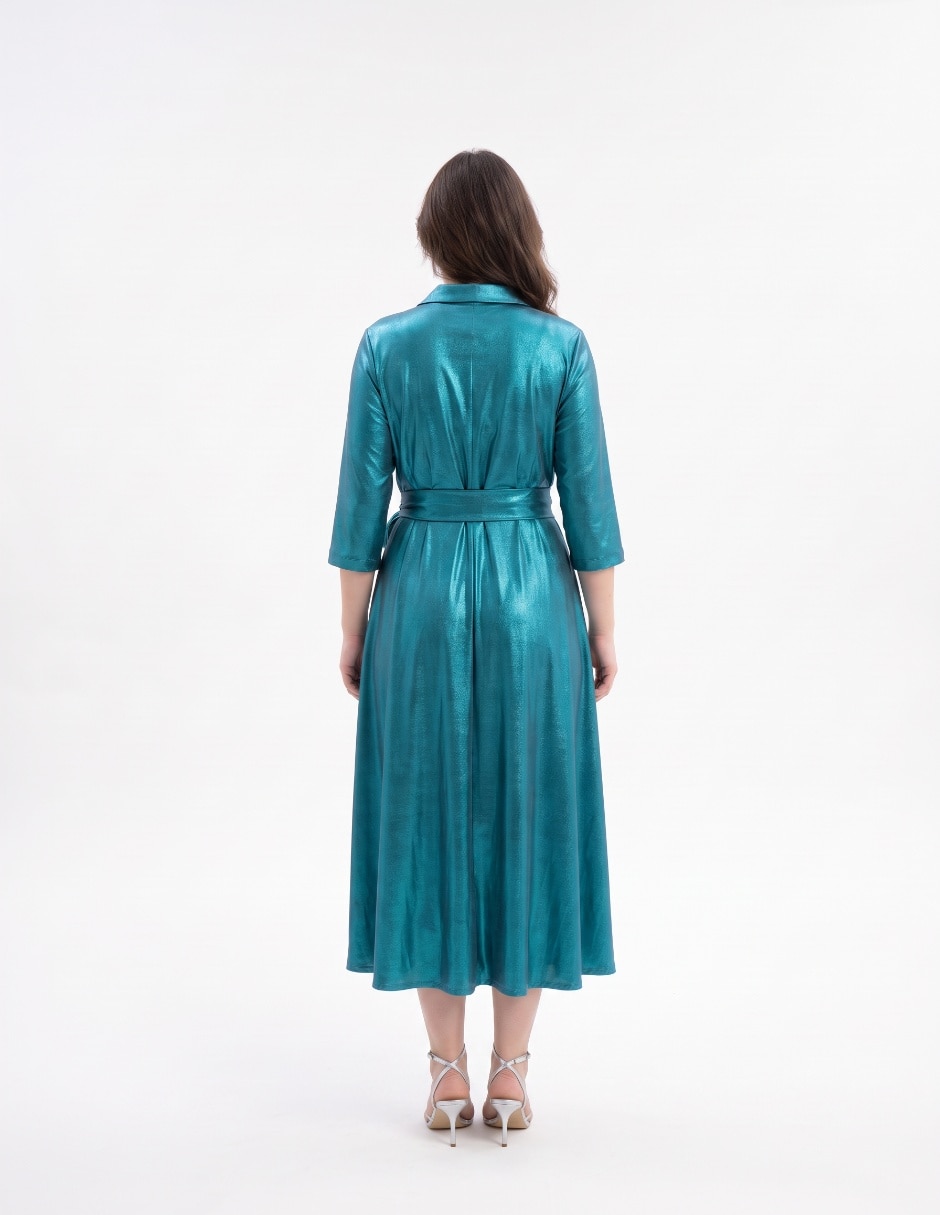 Vestido midi de fiesta para mujer 2