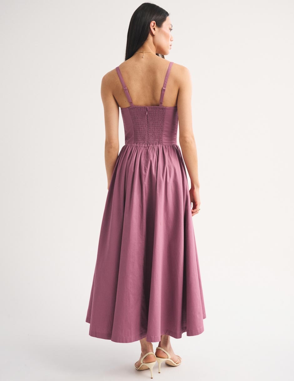 Vestido maxi de fiesta escote Regular 2