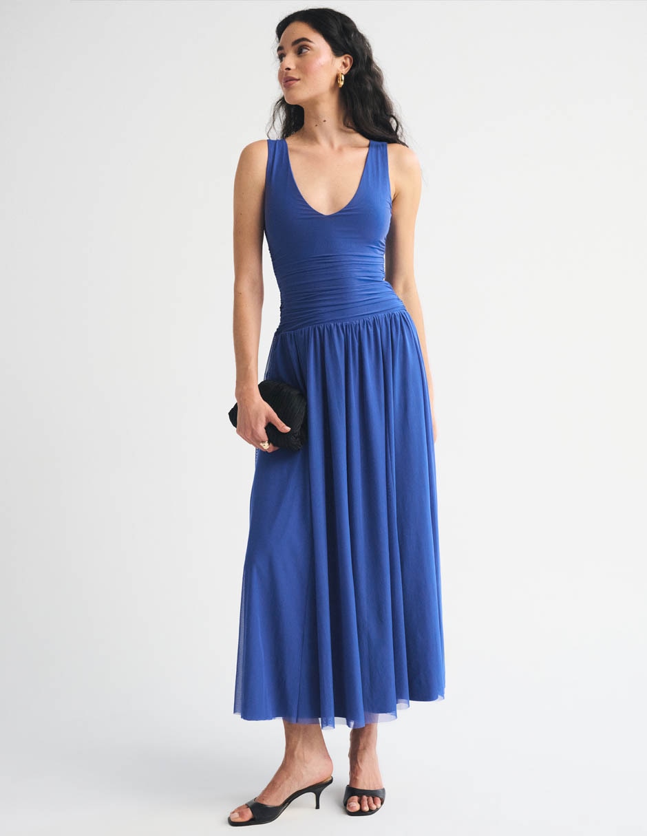 Vestido maxi fiesta para mujer 7