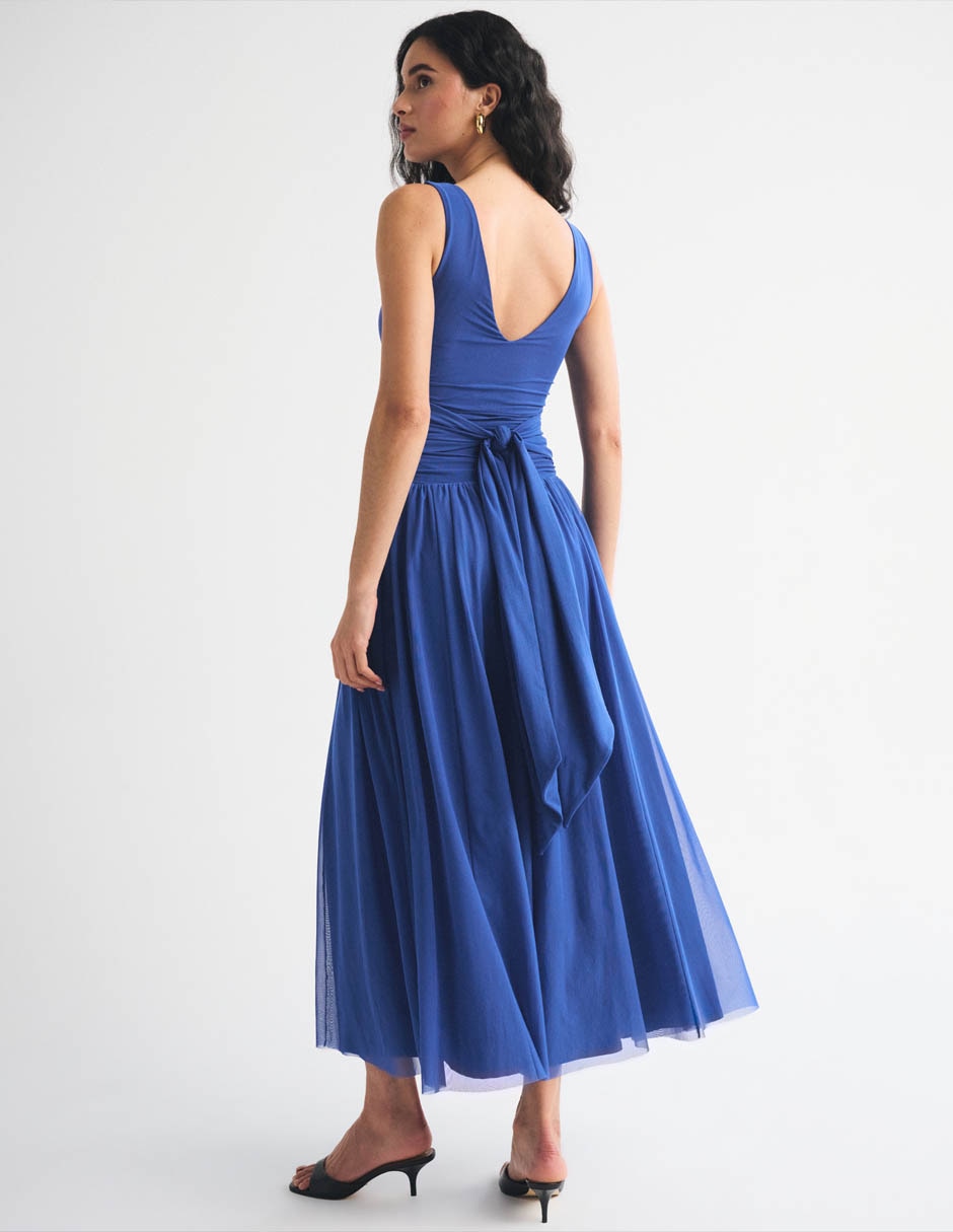 Vestido maxi fiesta para mujer 6