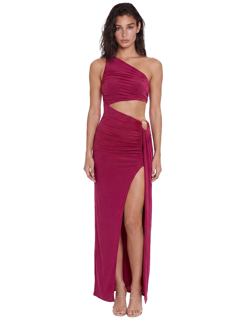 Vestido largo de fiesta escote Medio Vestido largo de fiesta escote Medio
