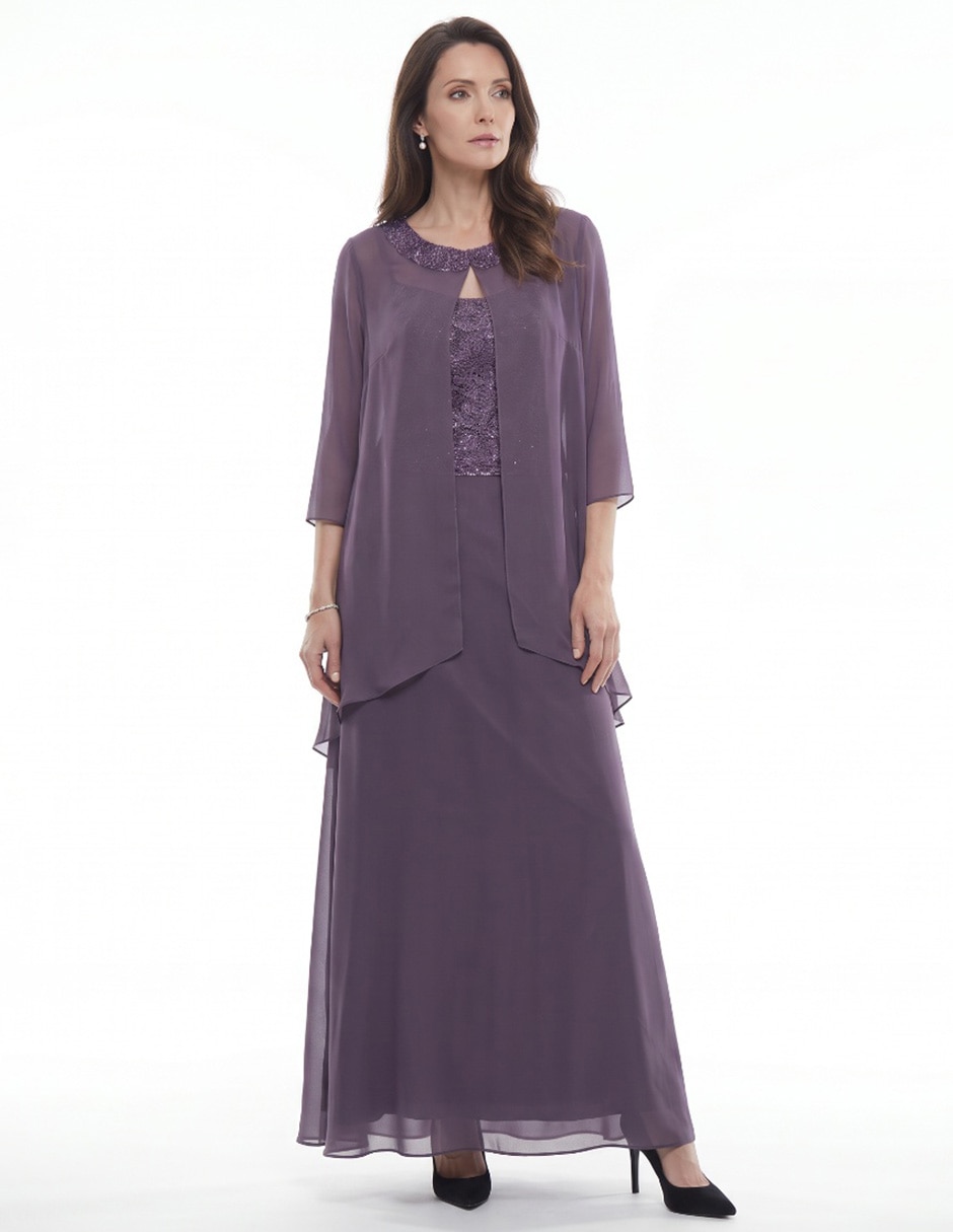 Vestido largo de fiesta para mujer 4