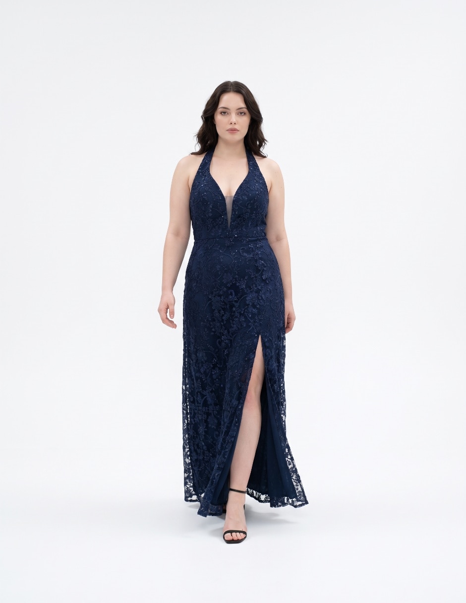 Vestido largo de fiesta para mujer