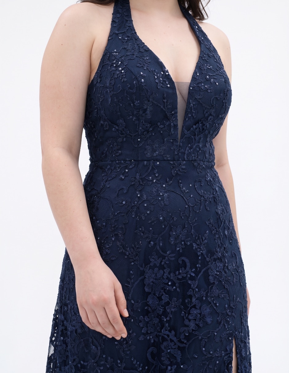 Vestido largo de fiesta para mujer 4