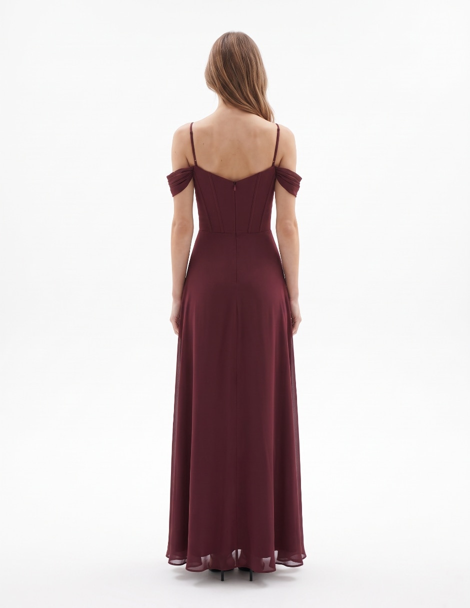 Vestido largo de fiesta para mujer 2