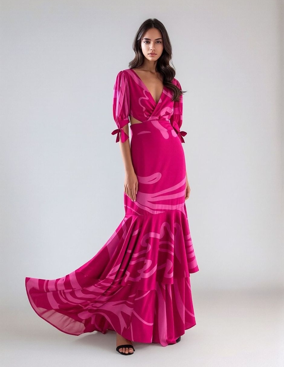 Vestido largo de fiesta para mujer Vestido largo de fiesta para mujer