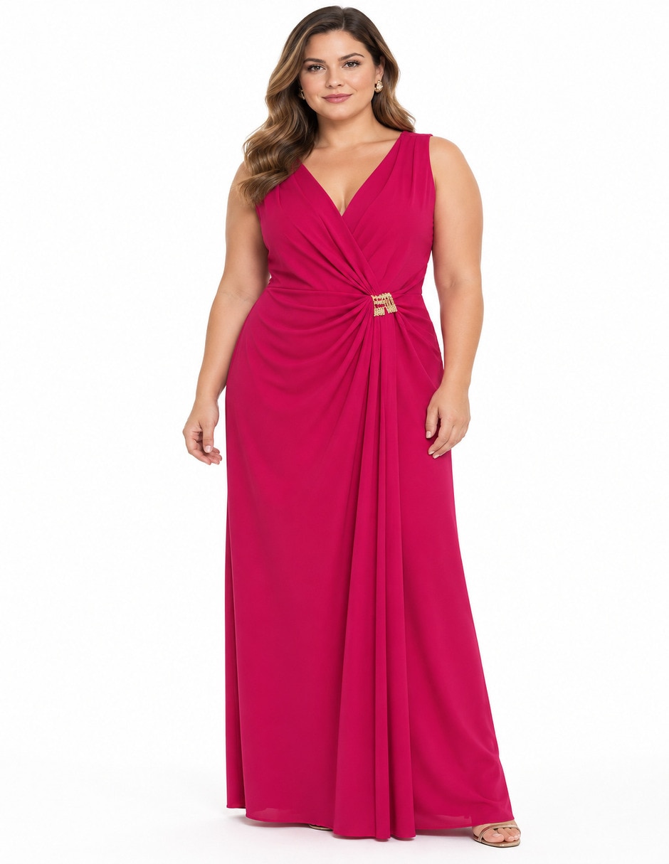 Vestido Largo Noche Damaia Atelier para mujer Vestido Largo Noche Damaia Atelier para mujer