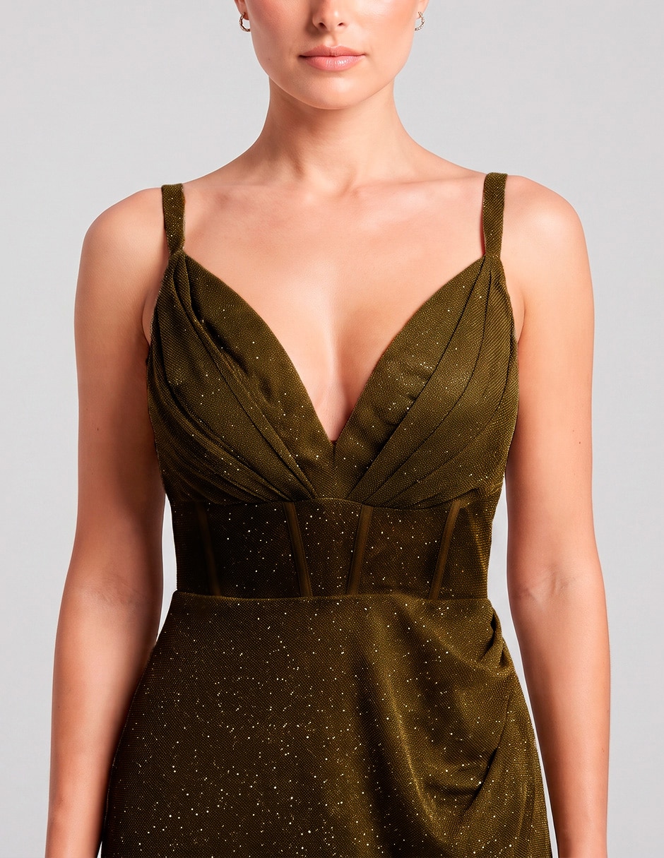Vestido largo de fiesta para mujer 4