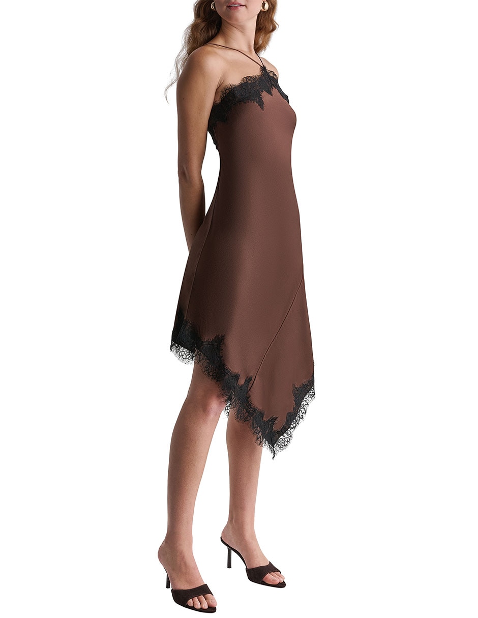 Vestido a la rodilla cocktail para mujer 4