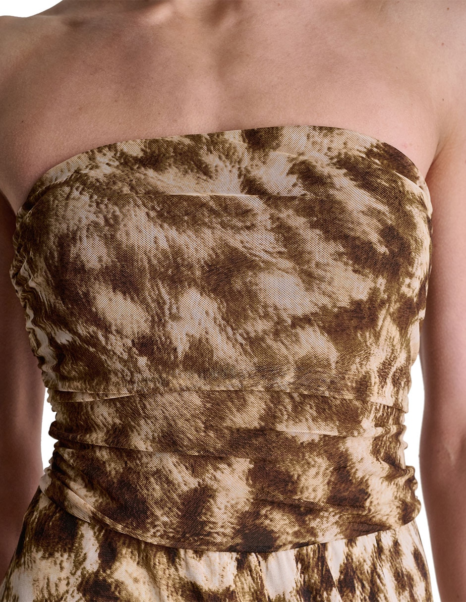 Vestido midi cocktail para mujer 2