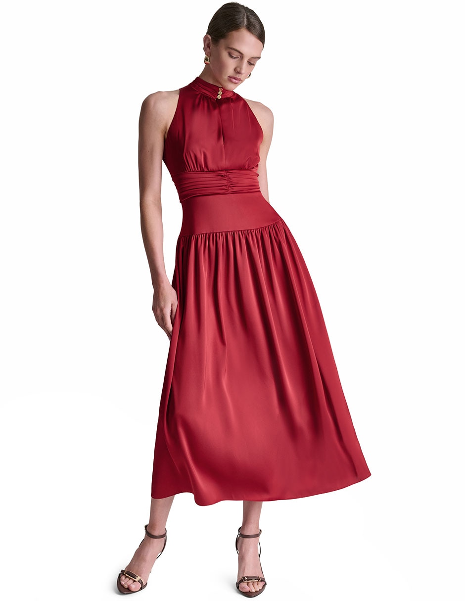 Vestido midi cocktail para mujer Vestido midi cocktail para mujer