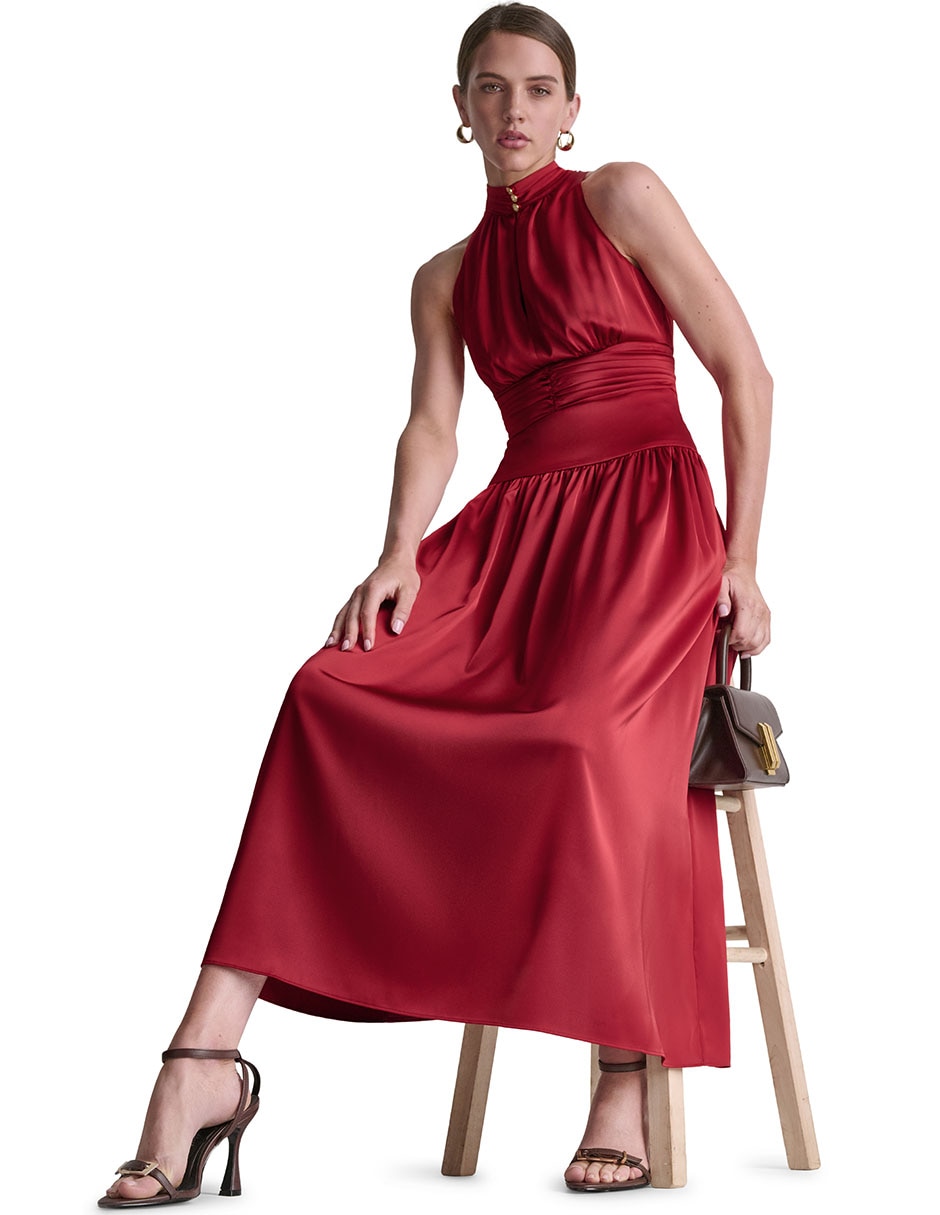 Vestido midi cocktail para mujer 3