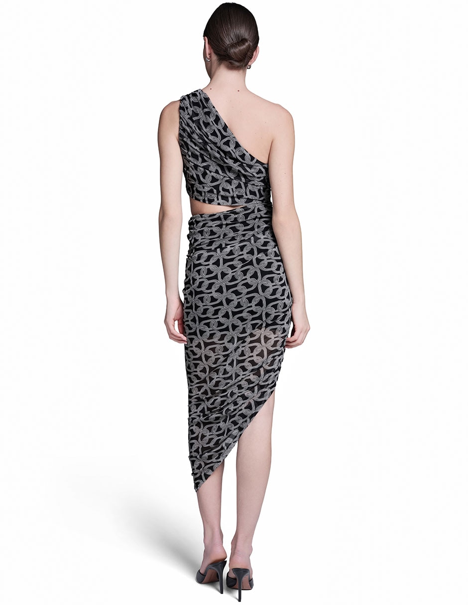Vestido midi cocktail para mujer 4