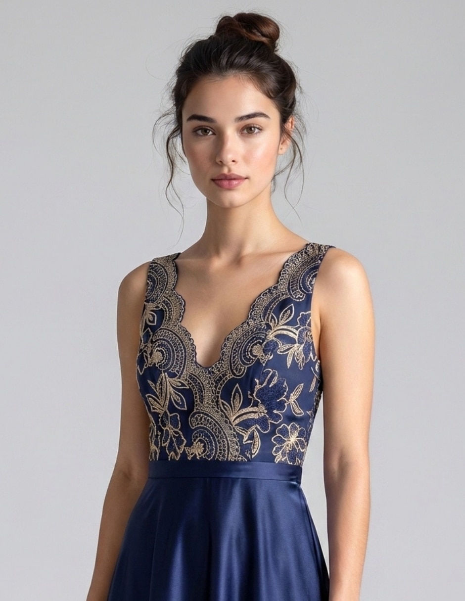Vestido largo de fiesta para mujer 2