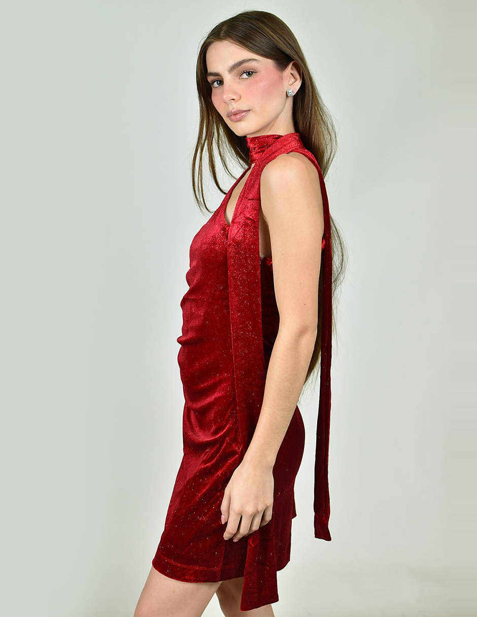 Vestido corto fiesta para mujer 6