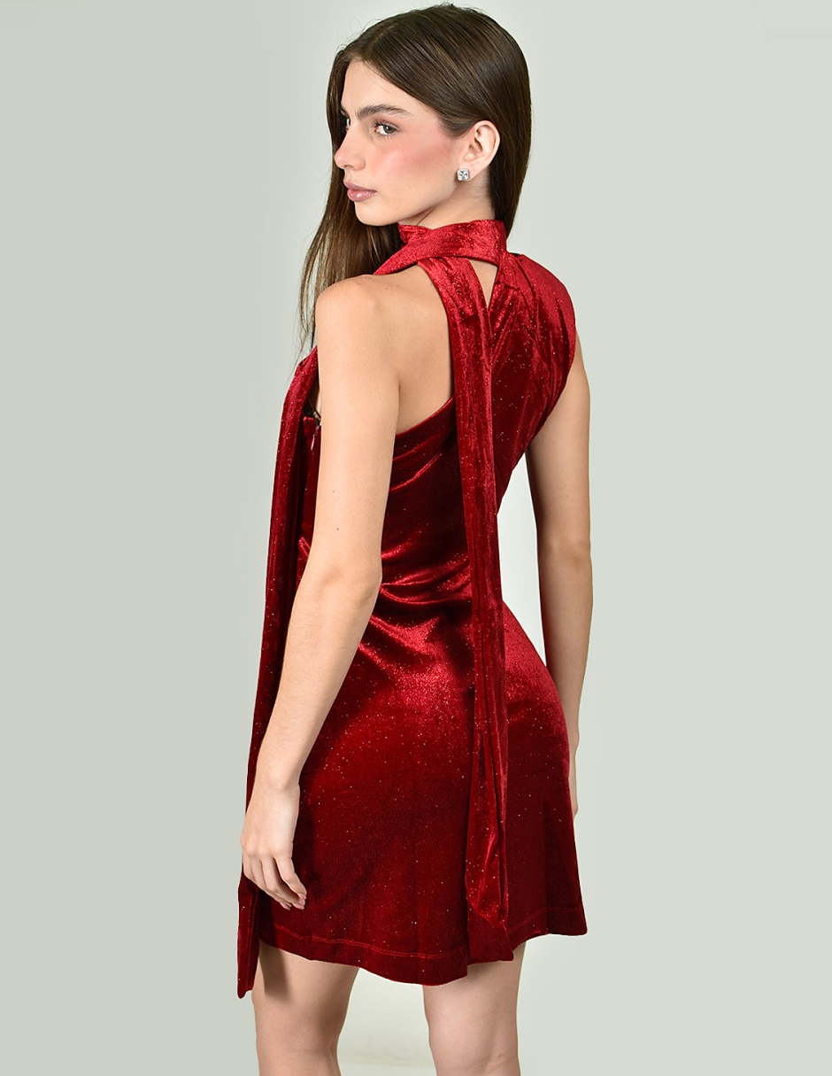 Vestido corto fiesta para mujer 5