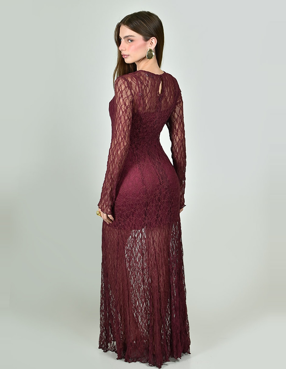 Vestido maxi fiesta para mujer 5