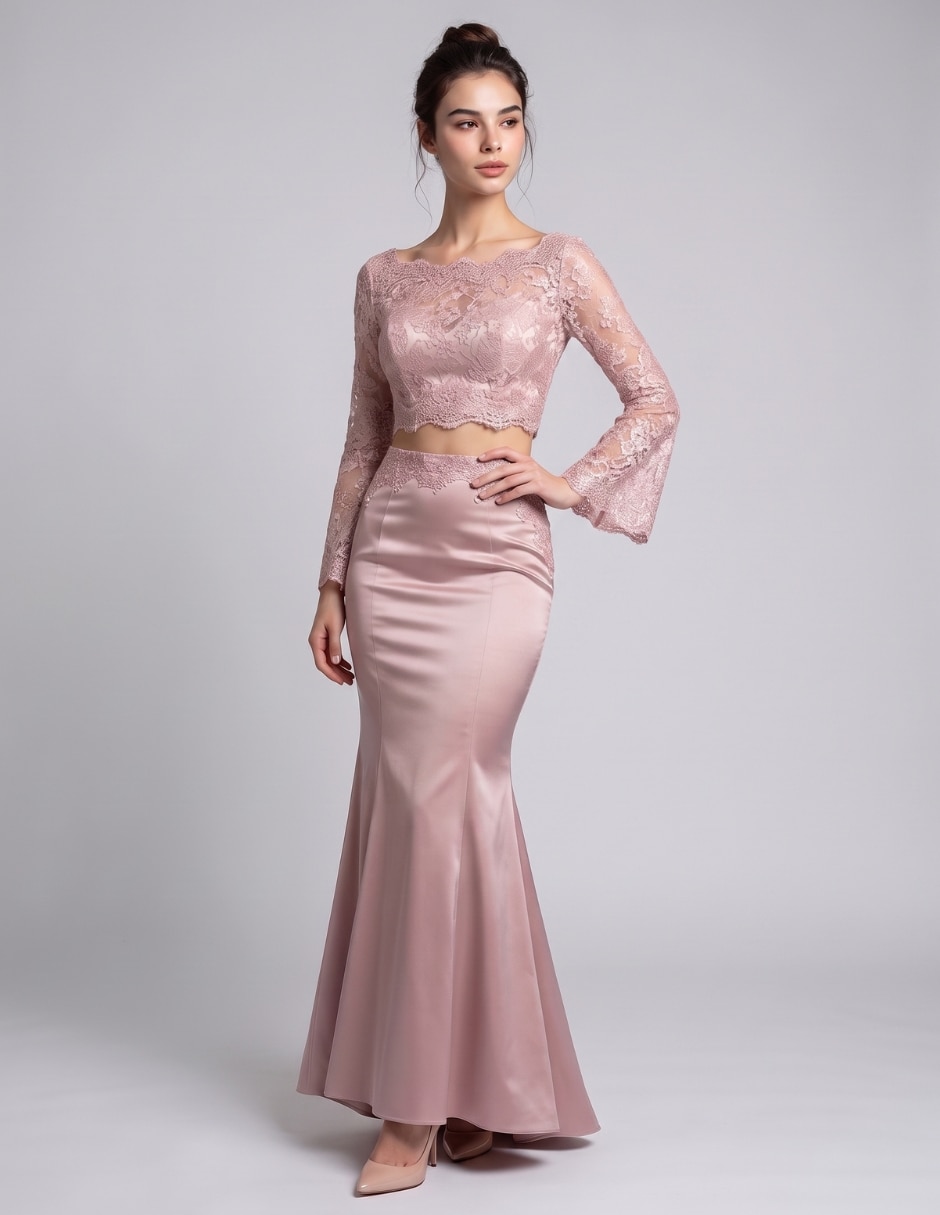 Vestido largo de fiesta para mujer 4