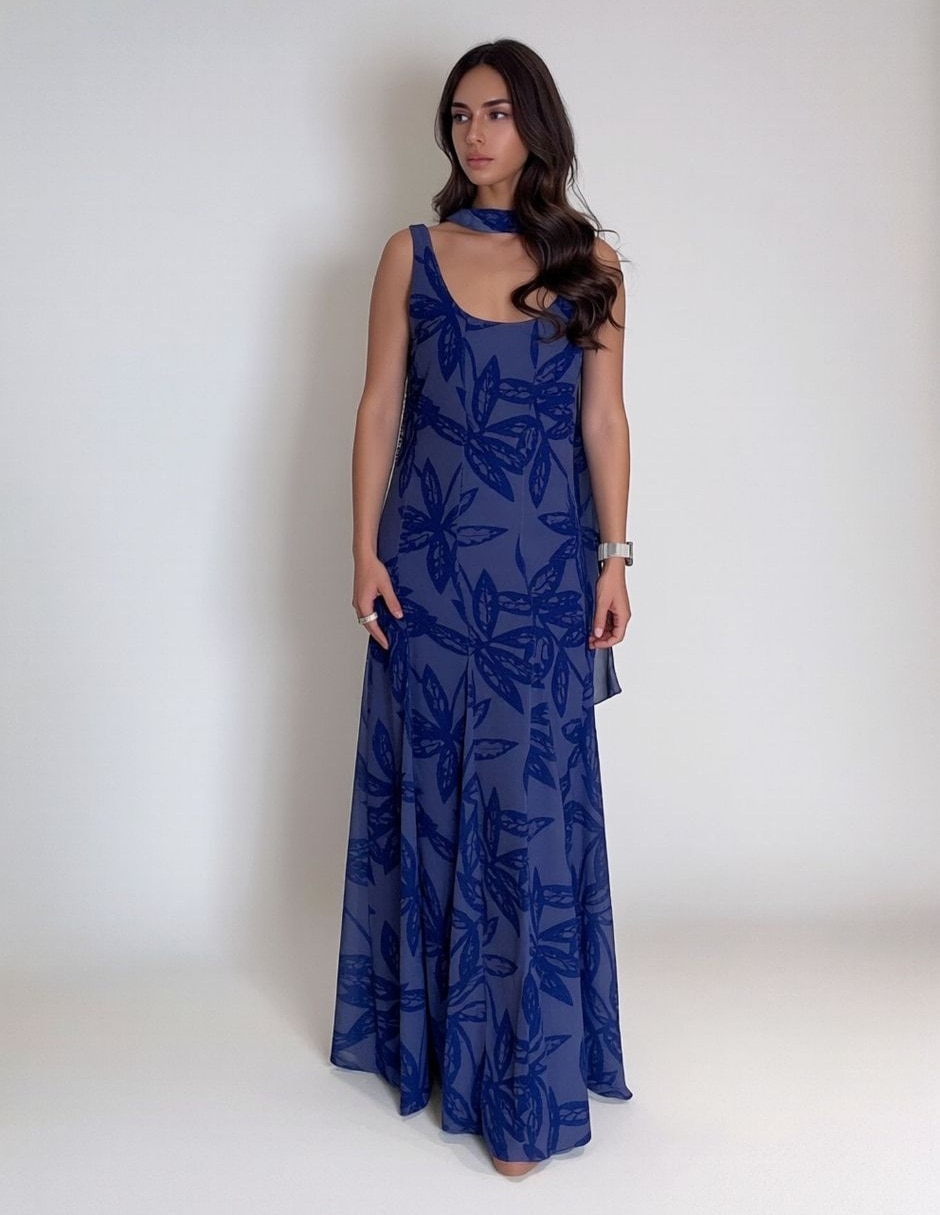 Vestido largo de fiesta familia zomos para mujer Vestido largo de fiesta familia zomos para mujer