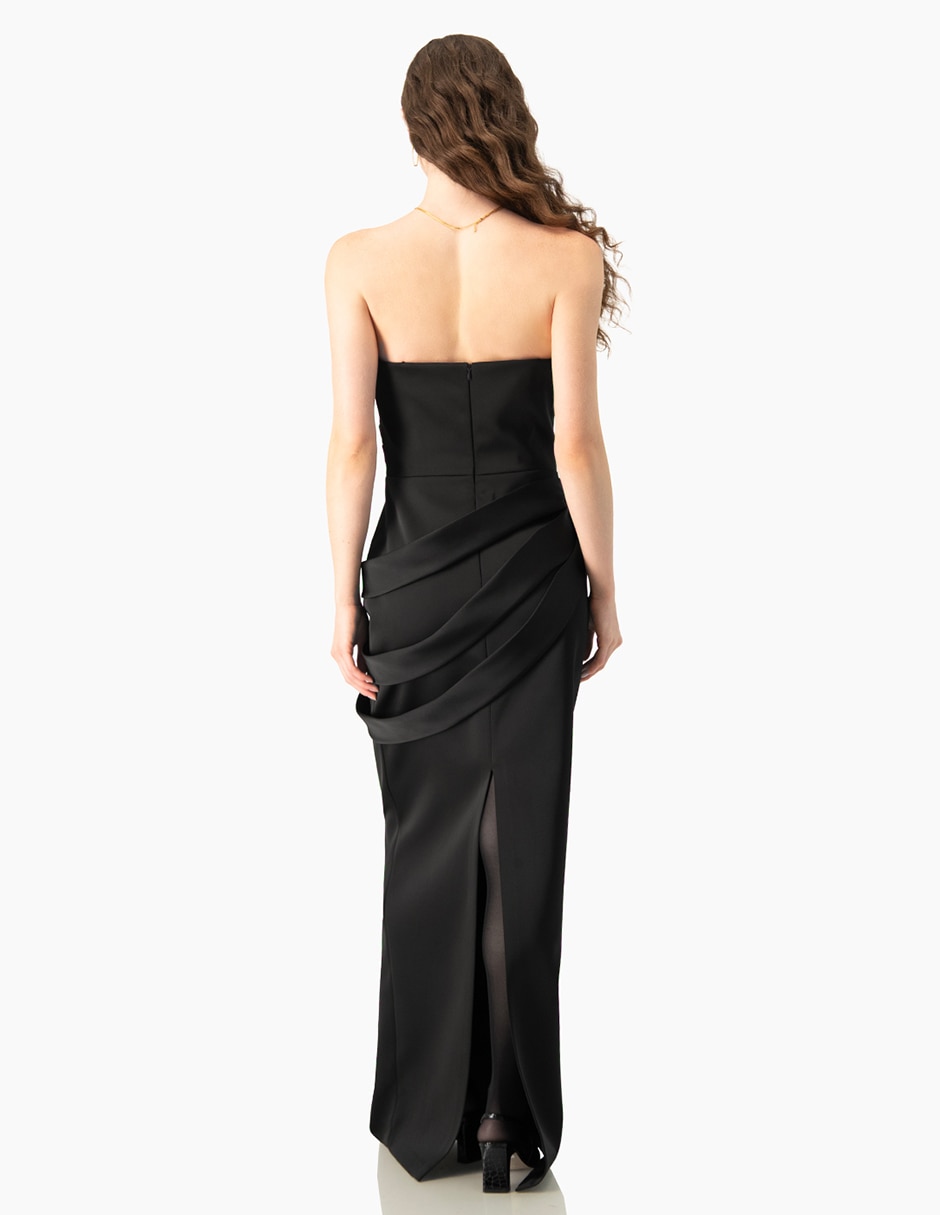 Vestido largo noche ivonne couture para mujer 2