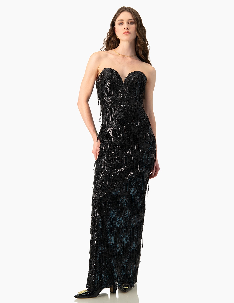 Vestido Maxi Fiesta IVONNE COUTURE Couture para mujer Vestido Maxi Fiesta IVONNE COUTURE Couture para mujer