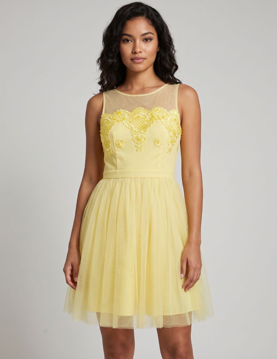 Vestido Arriba rodilla Fiesta para mujer