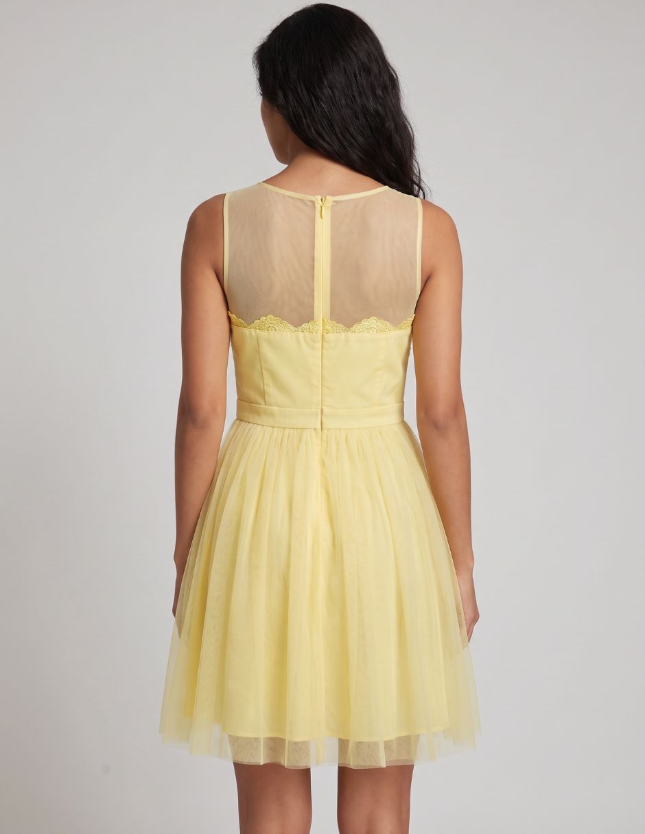 Vestido Arriba rodilla Fiesta para mujer 4