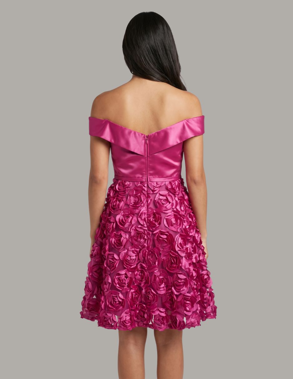 Vestido Arriba rodilla Fiesta para mujer 4