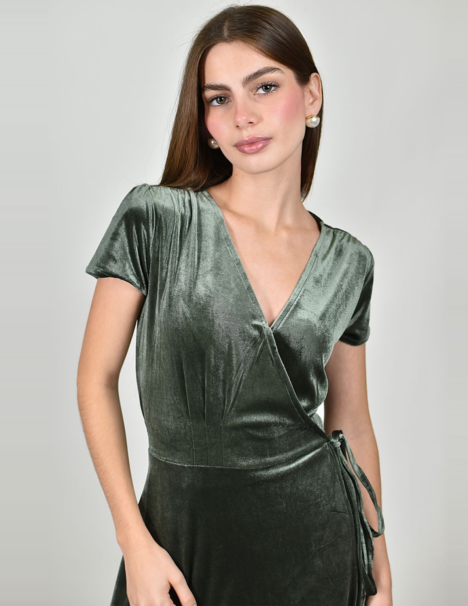Vestido largo fiesta para mujer 4