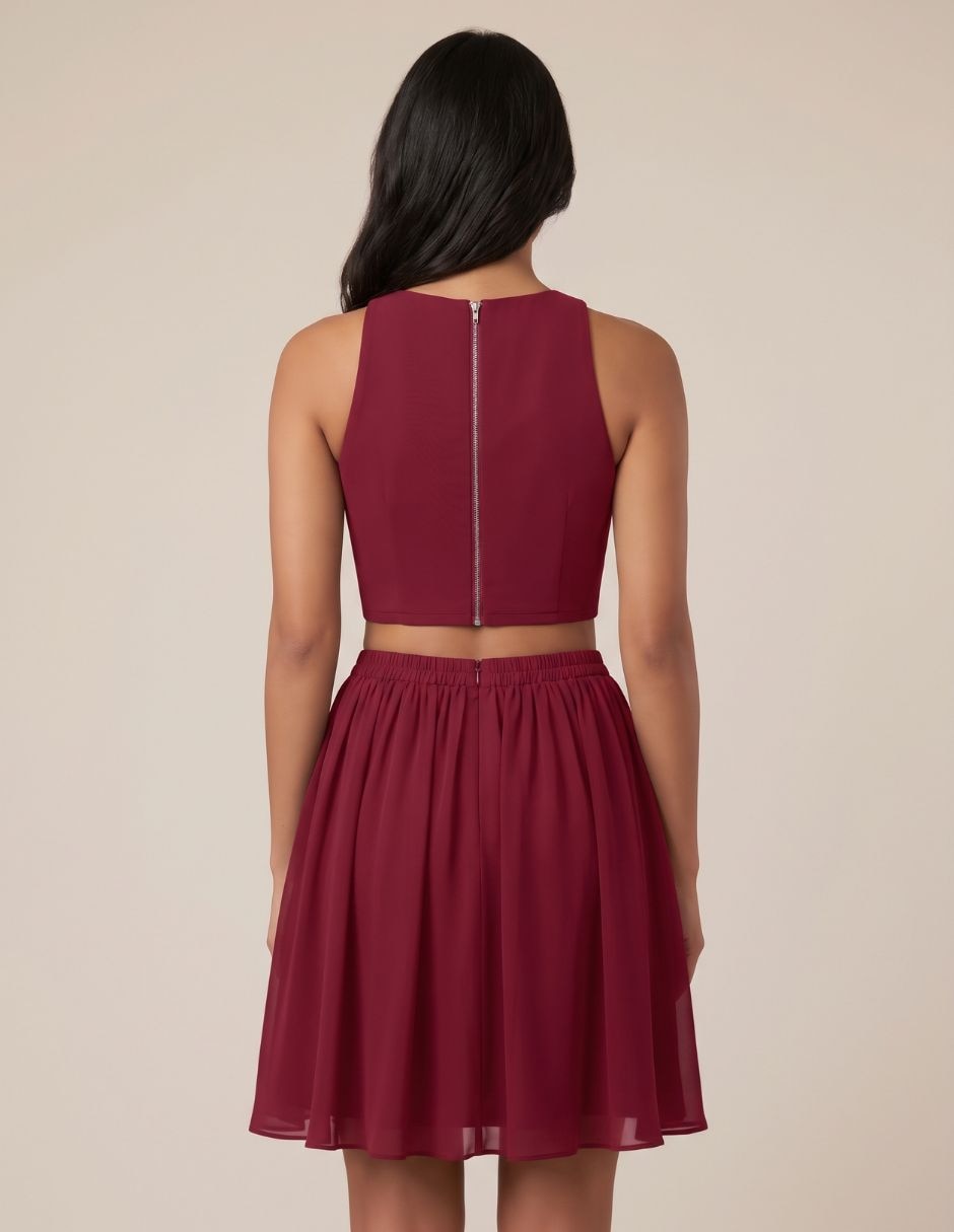 Vestido corto fiesta para mujer 3
