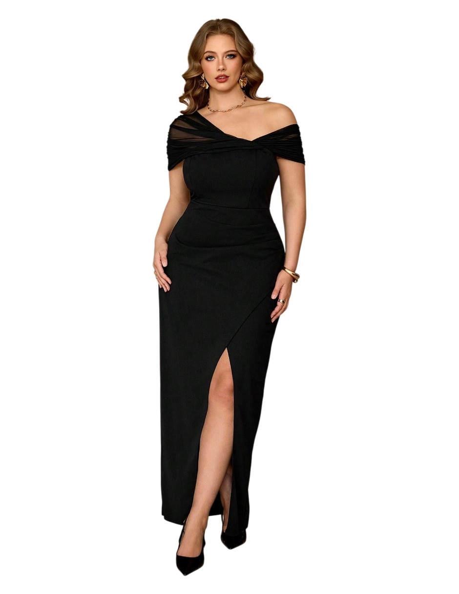 Vestido largo noche para mujer 3