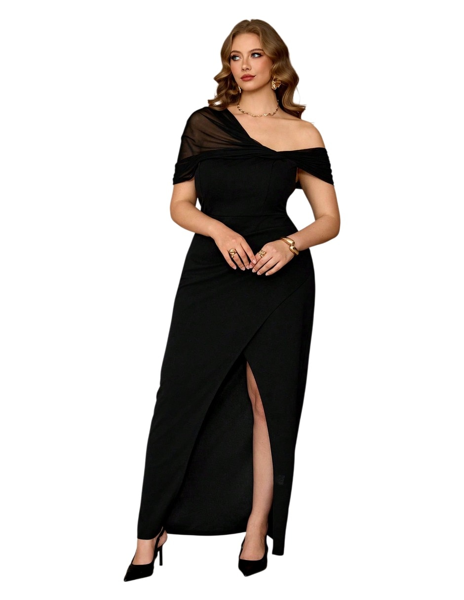 Vestido largo noche para mujer 4