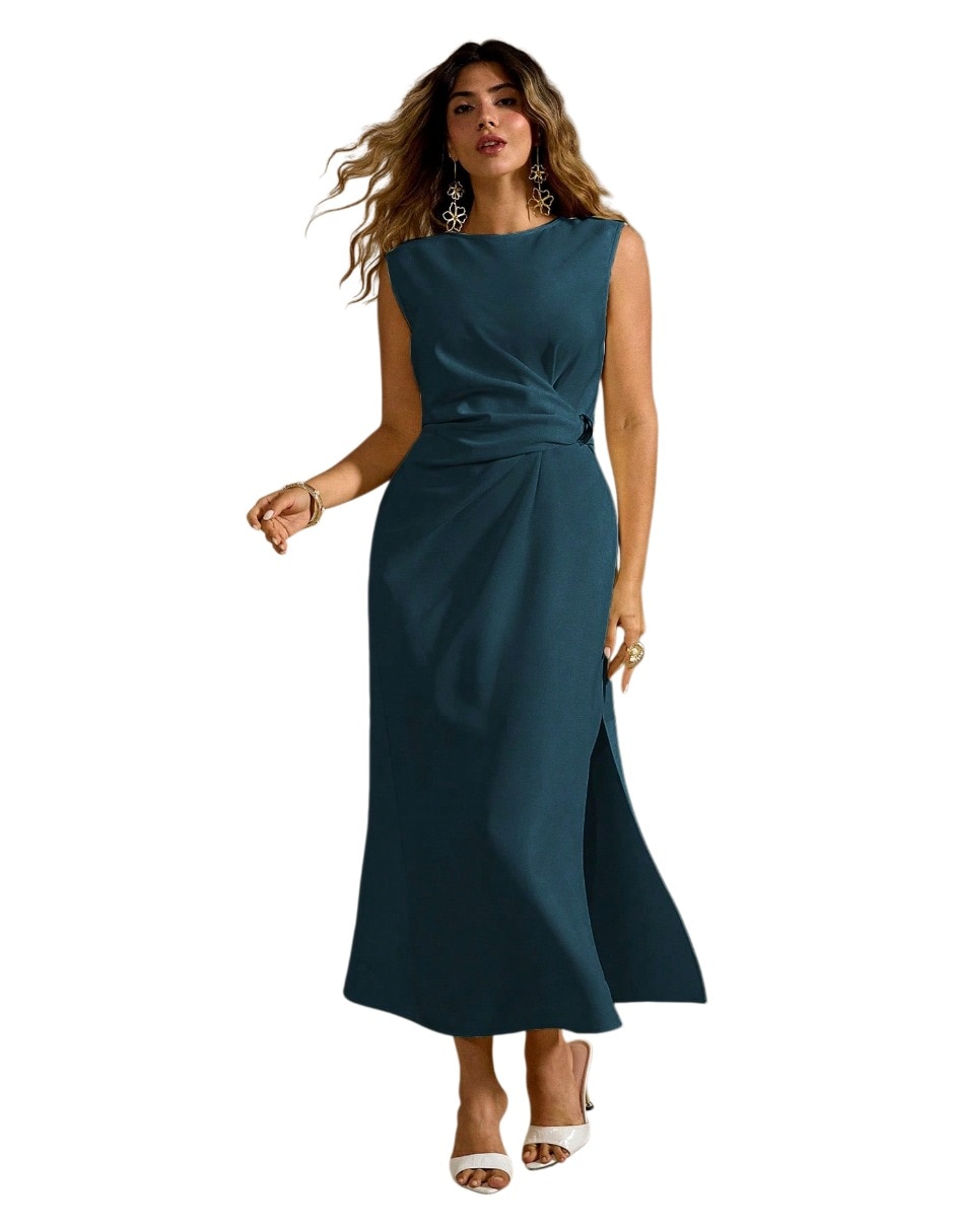Vestido largo cocktail para mujer Vestido largo cocktail para mujer