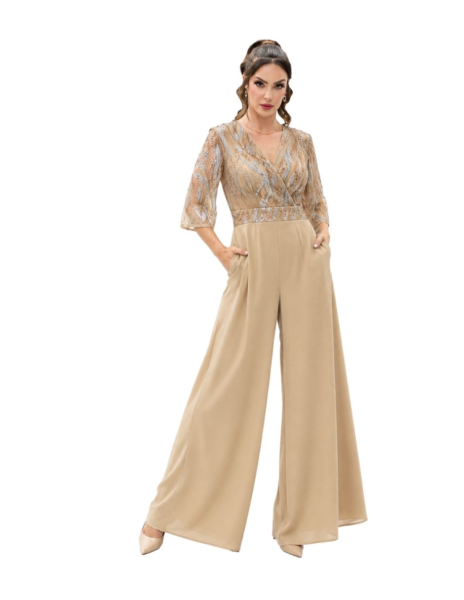 Jumpsuit noche estampado gráfico para mujer