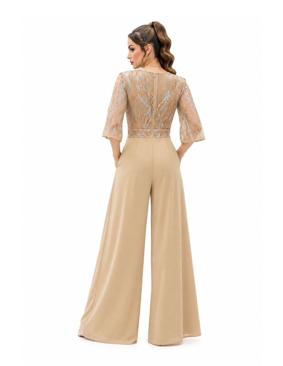 Jumpsuit noche estampado gráfico para mujer 2