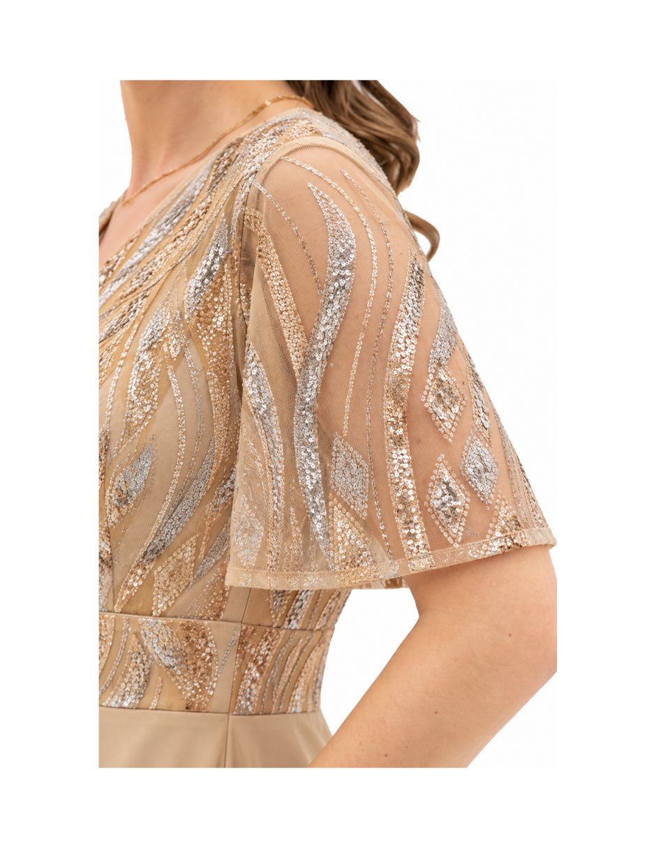 Jumpsuit noche estampado gráfico para mujer 4