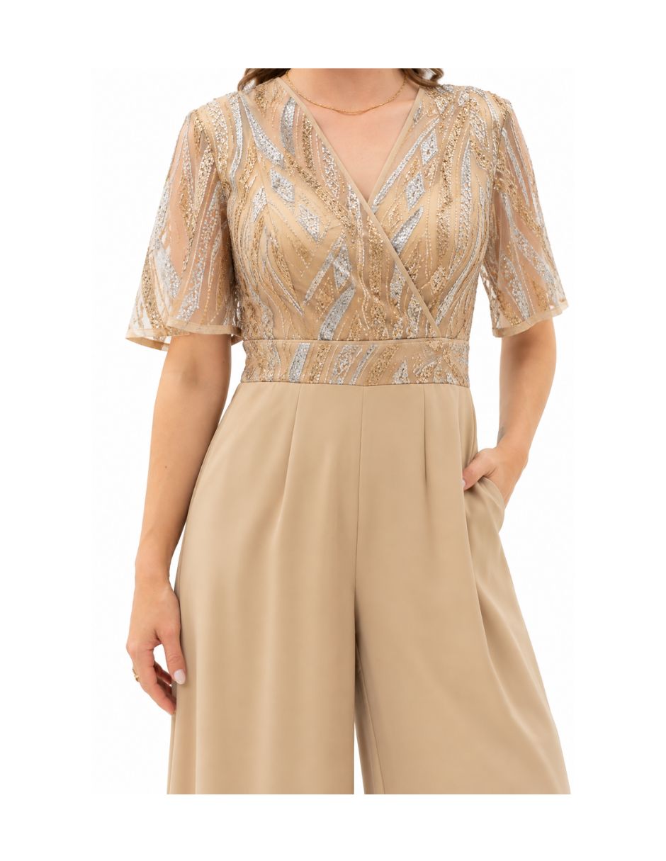 Jumpsuit noche estampado gráfico para mujer 5
