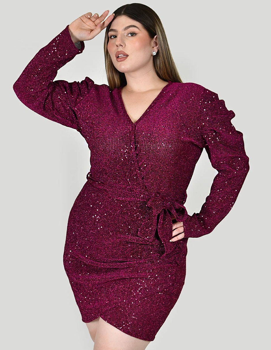 Vestido corto fiesta para mujer